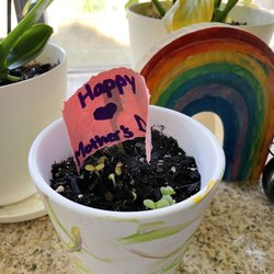 Bright Beginnings Preschool & Childcare - Mother's Day school craft