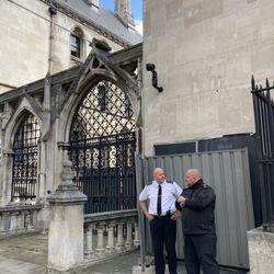 Royal Courts Of Justice - Banksy