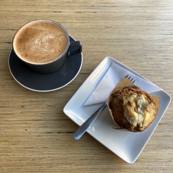 Kingdom Coffee - pumpkin cheesecake muffin, chai latte - Coffee & Tea Near Me - Springfield, Missouri