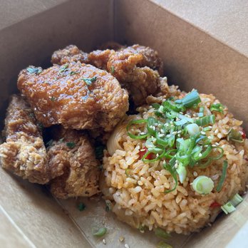 Vons Chicken - Lunch Special: Spicy Crispy Fried Chicken with Kimchi Fried Rice - Chicken Wings Near Me - Livermore, California Vons Chicken - Lunch Special: Spicy Crispy Fried Chicken with Kimchi Fried Rice - Chicken Wings Near Me - Livermore, California