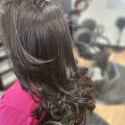 Hair cuts, hilites, hair color. Hair transformation