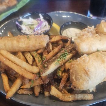 Voodoo Brew Pub - 6.20.26 fish and chips (compare to previous mo, not quite as prettily presented) #ReviewsByRL - Brewpubs Near Me - Fishers, Indiana Voodoo Brew Pub - 6.20.26 fish and chips (compare to previous mo, not quite as prettily presented) #ReviewsByRL - Brewpubs Near Me - Fishers, Indiana