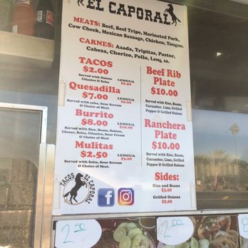 Tacos El Caporal piru  - Tacos Near Me - Piru, California
