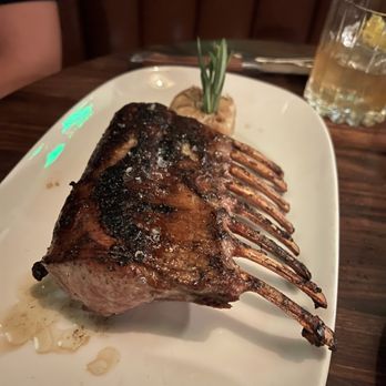 Old Brea Chop House - Rack of Lamb - Steakhouses Near Me - Brea, California