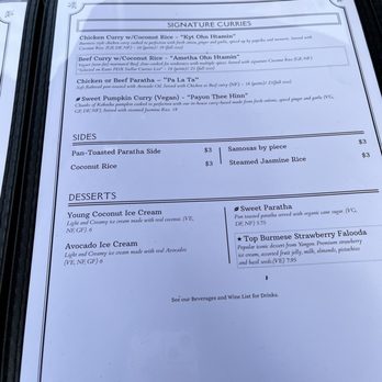 Top Burmese Ambassador - Menu - Burmese Near Me - Hillsboro, Oregon Top Burmese Ambassador - Menu - Burmese Near Me - Hillsboro, Oregon