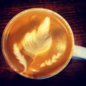 Caffe Amouri - Latte art! - Coffee & Tea Near Me - Vienna, Virginia
