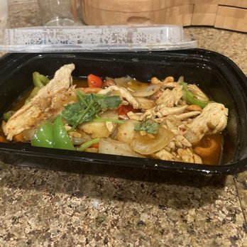 I am Thai Eatery - This is all you get for $15 with the chicken cashew. Not very much chicken. - Thai Near Me - Vancouver, Washington