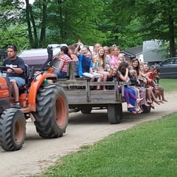 Hidden Valley Camping Area - And the famous Hey Rides!!!