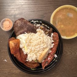 How poor put together was my food.