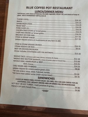 Blue Coffee Pot Restaurant by null