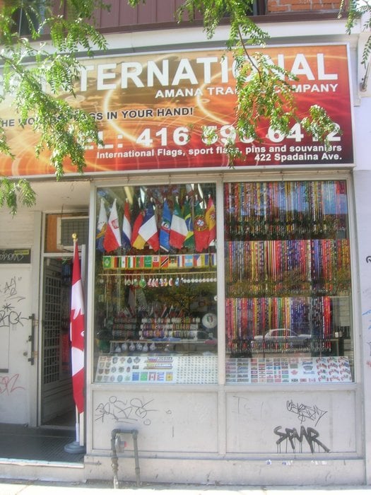 FLAGS INTERNATIONAL Updated October 2024 446 Spadina Avenue