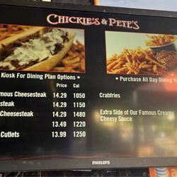 Chickie’s & Pete’s - Menu June 2024