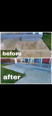 Pressure Washing! Before and Afters - We want to help you get ready for spring by taking care of all your outdoor landscaping and pressure washing needs🌼💦
House wash🏠
Driveway💦
Deck/Patio wash💦
Landscaping Maintenance🪴
Landscaping Clean-ups🌿
Give us a call, text or message to get your free estimate!!!
📲(458)201-2881