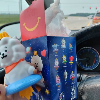 McDonald's - Not a BTS stan, but this happy meal toy from 2026 is cute! - Burgers Near Me - Fort Wayne, Indiana