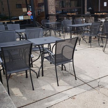 Bop N Grill - Seating outside - Burgers Near Me - Chicago, Illinois Bop N Grill - Seating outside - Burgers Near Me - Chicago, Illinois