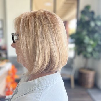 Salon Plum - Beautiful long bob! - Hair Salons Near Me - Ladera Ranch, California