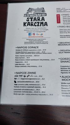 Menu photo 4 Stara Karczma Wisła, SL