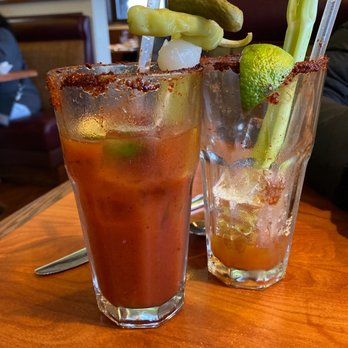 Broken Yolk Cafe - Before and after Bloody Mary. - American Near Me - Temecula, California