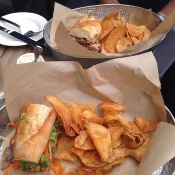 River Roast - Sandwich of the day with house chips to split - American Near Me - Chicago, Illinois River Roast - Sandwich of the day with house chips to split - American Near Me - Chicago, Illinois