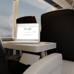 Red Coach - Wifi and power outlets on board!