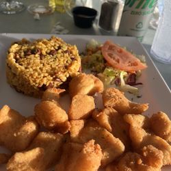 La Puerta al Sol - Chicharrones de mero con mamposteao