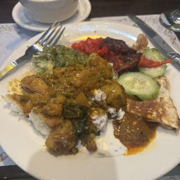 Lunch buffet, a little bit of everything Lunch buffet, a little bit of everything