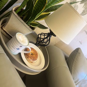 The Nest Coffee Shop - a coffee cup and a donut on a plate - Coffee & Tea Near Me - Deep River, Connecticut The Nest Coffee Shop - a coffee cup and a donut on a plate - Coffee & Tea Near Me - Deep River, Connecticut