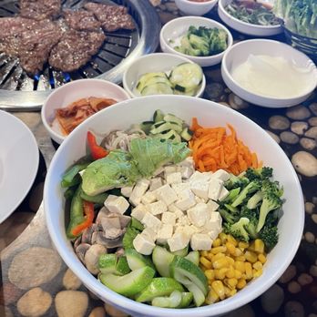 Ssambap Korean BBQ - Tofu bibimbap no egg - Korean Near Me - Stony Brook, New York Ssambap Korean BBQ - Tofu bibimbap no egg - Korean Near Me - Stony Brook, New York