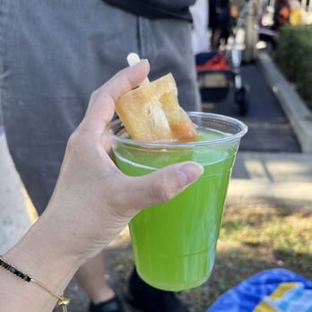 Common Corners Brewing - Pandan beer with a popsicle - Breweries Near Me - Walnut, California Common Corners Brewing - Pandan beer with a popsicle - Breweries Near Me - Walnut, California