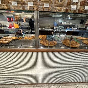 Niata - a bakery counter with a variety of pastries - Greek Near Me - Montreal, Quebec