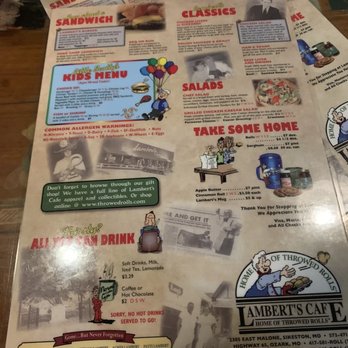 Lambert's Cafe - Menu - Seafood Near Me - Foley, Alabama Lambert's Cafe - Menu - Seafood Near Me - Foley, Alabama