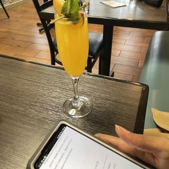 Brunch by De Martino - Peach Bellini - Latin American Near Me - Somerville, New Jersey