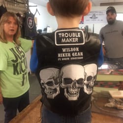 Wilson Leather Goods - Trouble maker in the making. Raise hell Son and may you stay forever young.