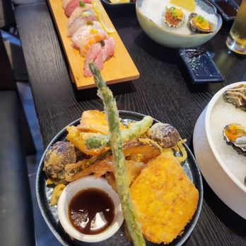 Toromi Sushi - Tempura plate and popcorn chicken were yummy - Sushi Bars Near Me - West Covina, California Toromi Sushi - Tempura plate and popcorn chicken were yummy - Sushi Bars Near Me - West Covina, California