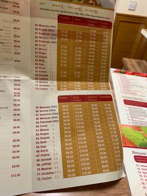 Menu photo 3 Tinley Tandoori Newry, NYM