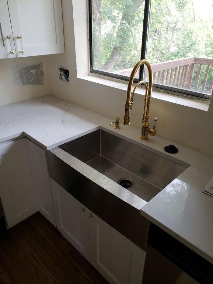 Slide of Front Range Water Heater and Excavation