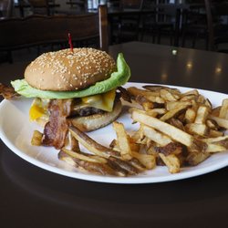 Ashcroft Sam's Diner - The "Sam's Burger"!