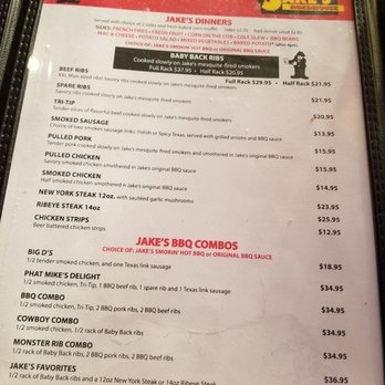 Jake's Roadhouse - Menu - Barbeque Near Me - Monrovia, California Jake's Roadhouse - Menu - Barbeque Near Me - Monrovia, California