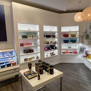 ROYCE Chocolate - he interior of the store - Desserts Near Me - Chicago, Illinois