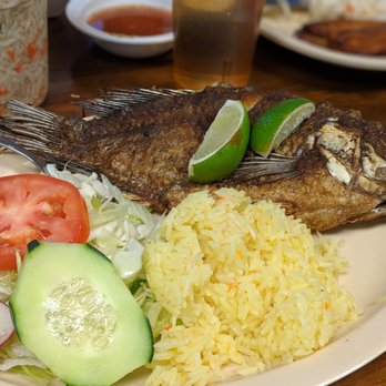 Antojitos Salvadorenos - Fried mojara plater - Salvadoran Near Me - Houston, Texas Antojitos Salvadorenos - Fried mojara plater - Salvadoran Near Me - Houston, Texas