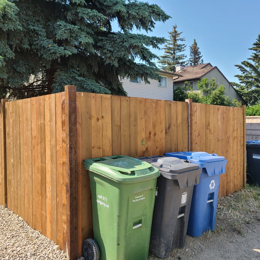 A & K Landscapes - New Fence and parking pad. - Landscaping Near Me - Calgary, Alberta