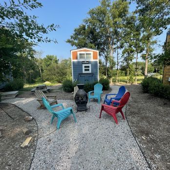 River & Twine - Outside area for a campfire, which the property provides wood. - Vacation Rentals Near Me - Rocky Mount, North Carolina River & Twine - Outside area for a campfire, which the property provides wood. - Vacation Rentals Near Me - Rocky Mount, North Carolina