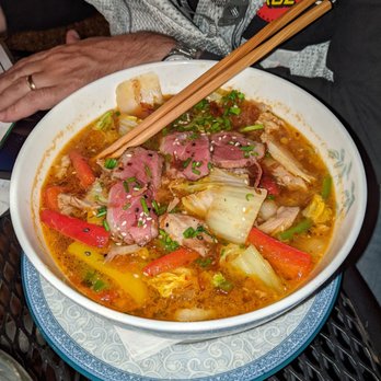 Kaizen - Hot and sour duck noodle soup - Asian Fusion Near Me - Knoxville, Tennessee