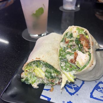 Topgolf - Chicken Caesar Wrap & Drink - Golf Near Me - St Louis, Missouri