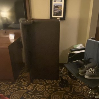 Comfort Suites Mobile East Bay - This table shouldn't even be in a handicapped room. - Hotels Near Me - Daphne, Alabama Comfort Suites Mobile East Bay - This table shouldn't even be in a handicapped room. - Hotels Near Me - Daphne, Alabama