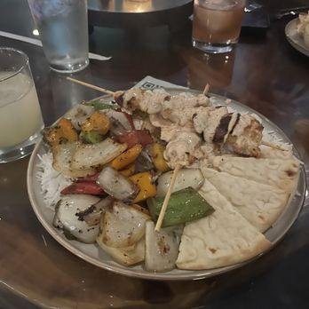 Olive Oil Pantry Restaurant - Chicken Kabob Dinner - Mediterranean Near Me - Lathrop, California Olive Oil Pantry Restaurant - Chicken Kabob Dinner - Mediterranean Near Me - Lathrop, California