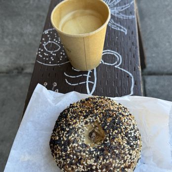 Bones Bagels - Everything plus Cappuccino - Bagels Near Me - San Francisco, California Bones Bagels - Everything plus Cappuccino - Bagels Near Me - San Francisco, California