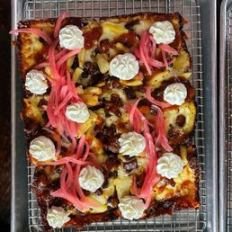 Sweet and Salty Space Candy Pizza