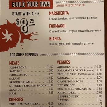 Pizza Brutta - Menu - Pizza Near Me - Madison, Wisconsin