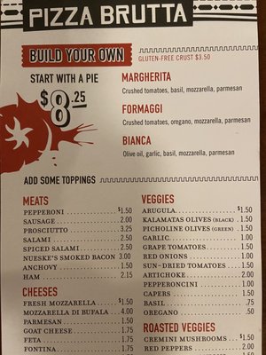 Menu photo 5 Pizza Brutta Madison, WI Menu photo 5 Pizza Brutta Madison, WI